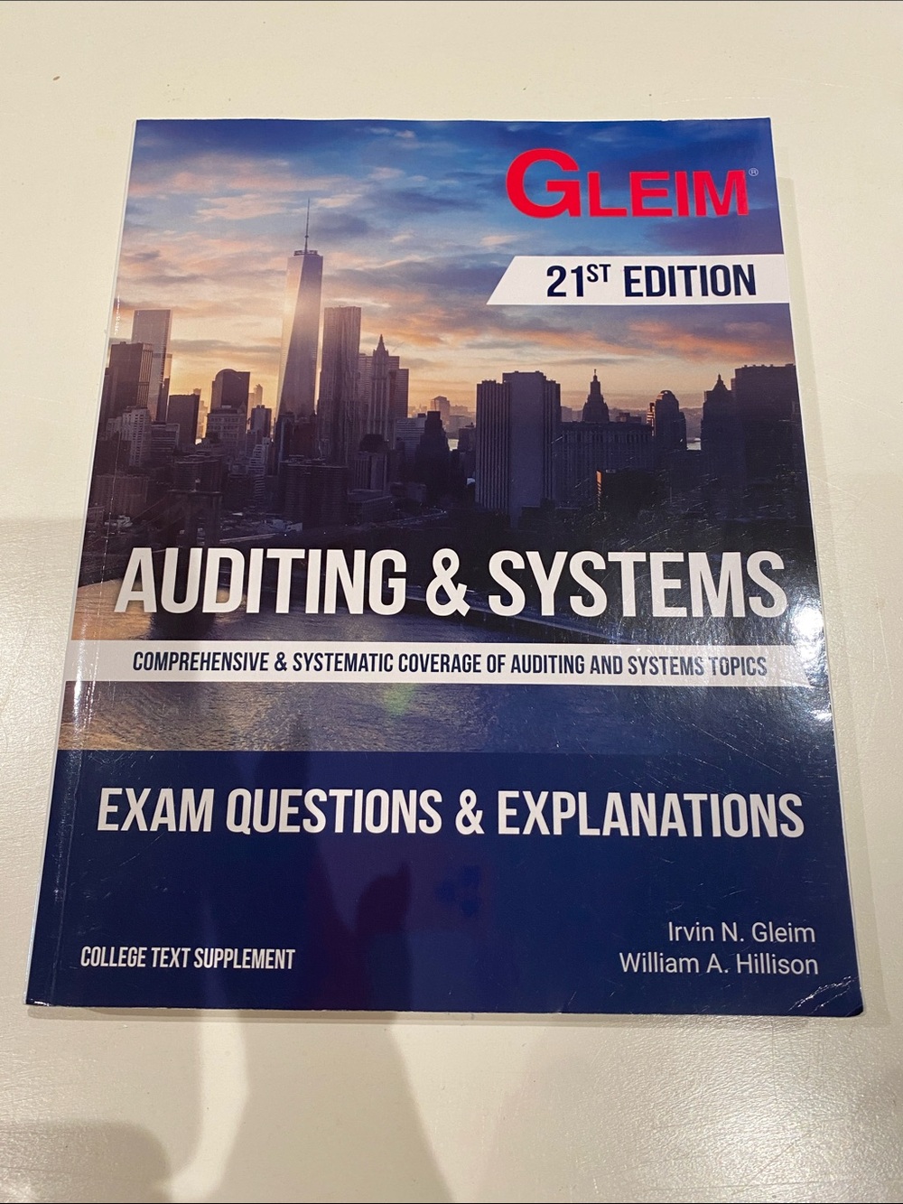 Gleim Auditing & Systems 21st edition Exam Prep Book